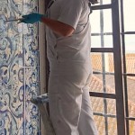 Ceramic tiles conservation