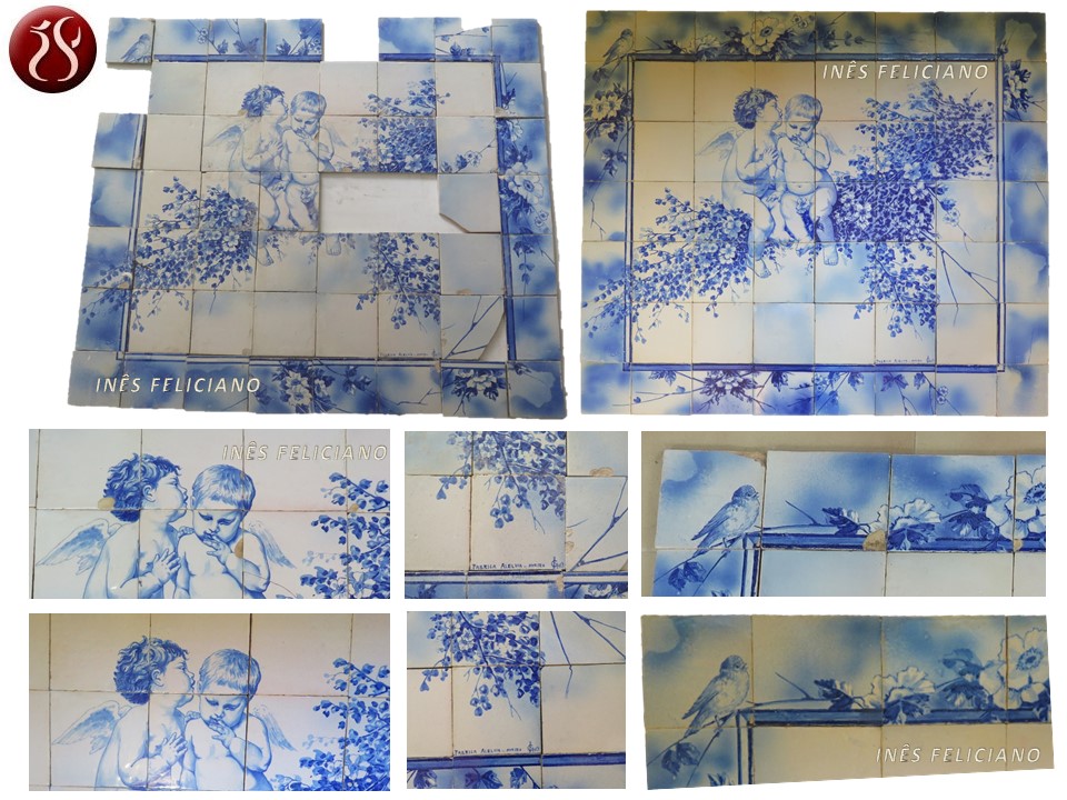 You are currently viewing Conservation of a ceramic tile panel from 1927 – Fábrica Aleluia, Aveiro, Portugal.